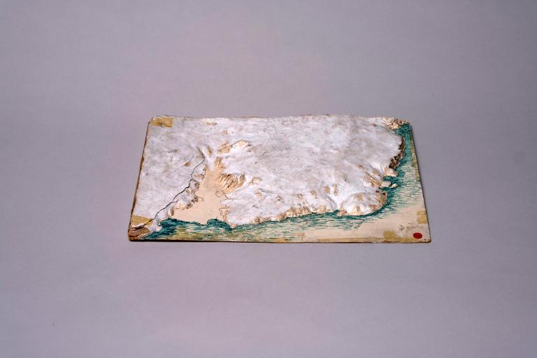 Relief de la plateforme de glace d'Amery