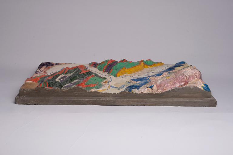 Relief des environs de Grenoble au 1 : 50 000