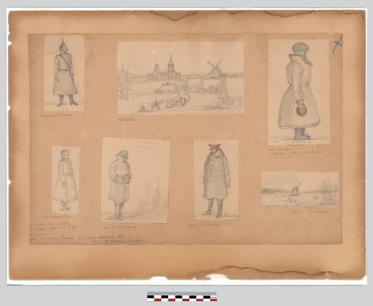 Voyage en russie, personnes et paysages russes