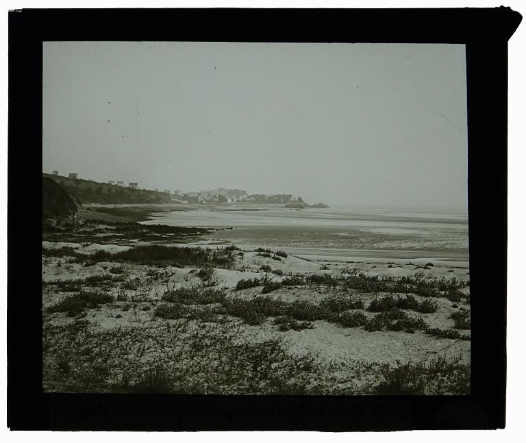Pointe de Locquirec vue du fond de la baie