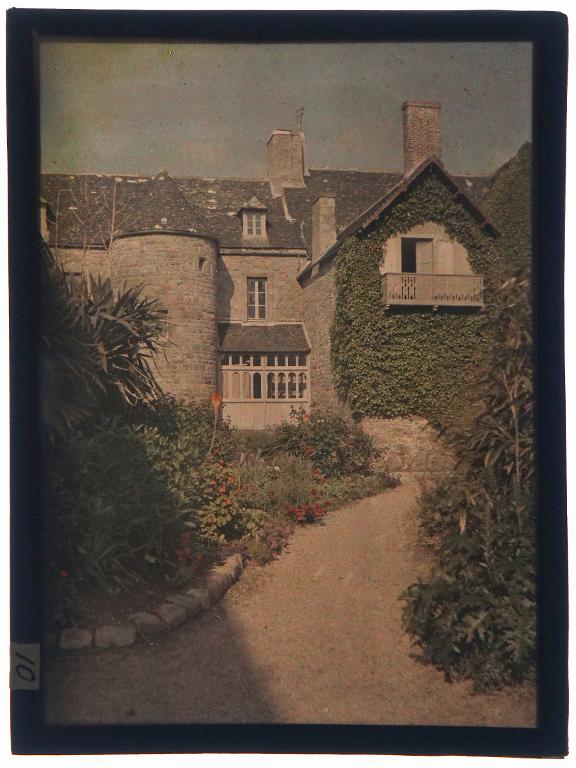 Station Biologique Roscoff : Entrée de l'ancienne maison Corbière